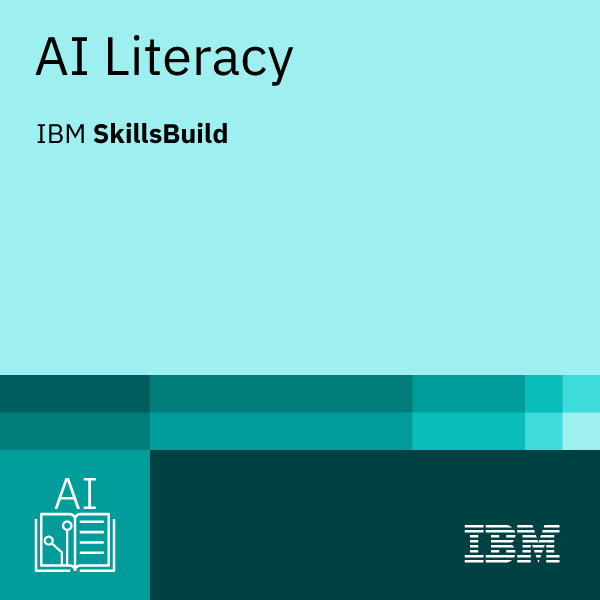 Badge AI Literacy di IBM SkillsBuild